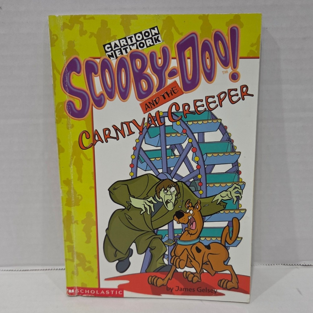 Scooby-Doo and the Carnival Creeper James Gelsey Scholastic Book 1999 Mystery